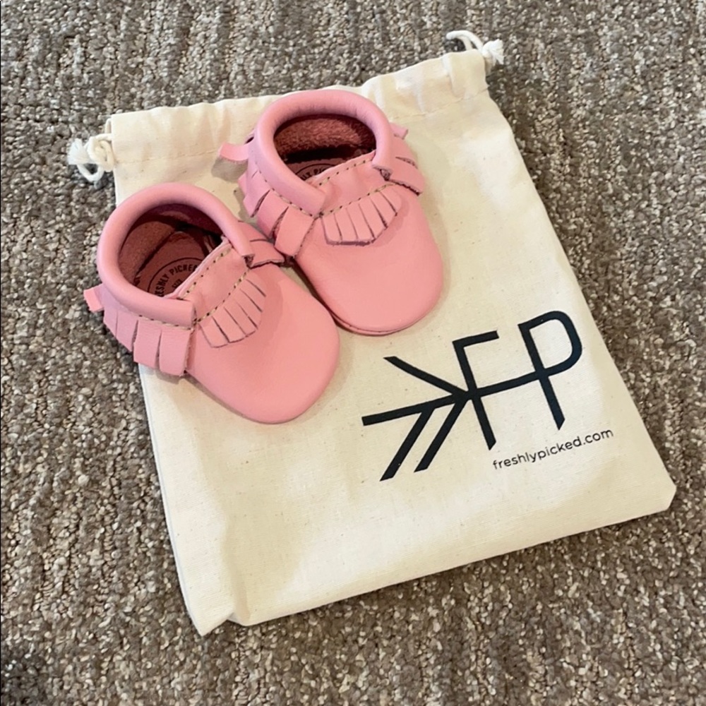 Freshly picked moccasins